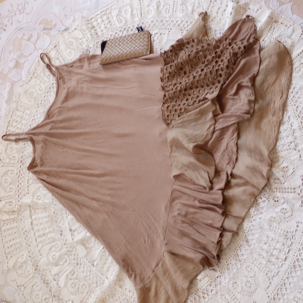 -BOHO Sleeveless Dress/Swimwear & Necklace Bundle